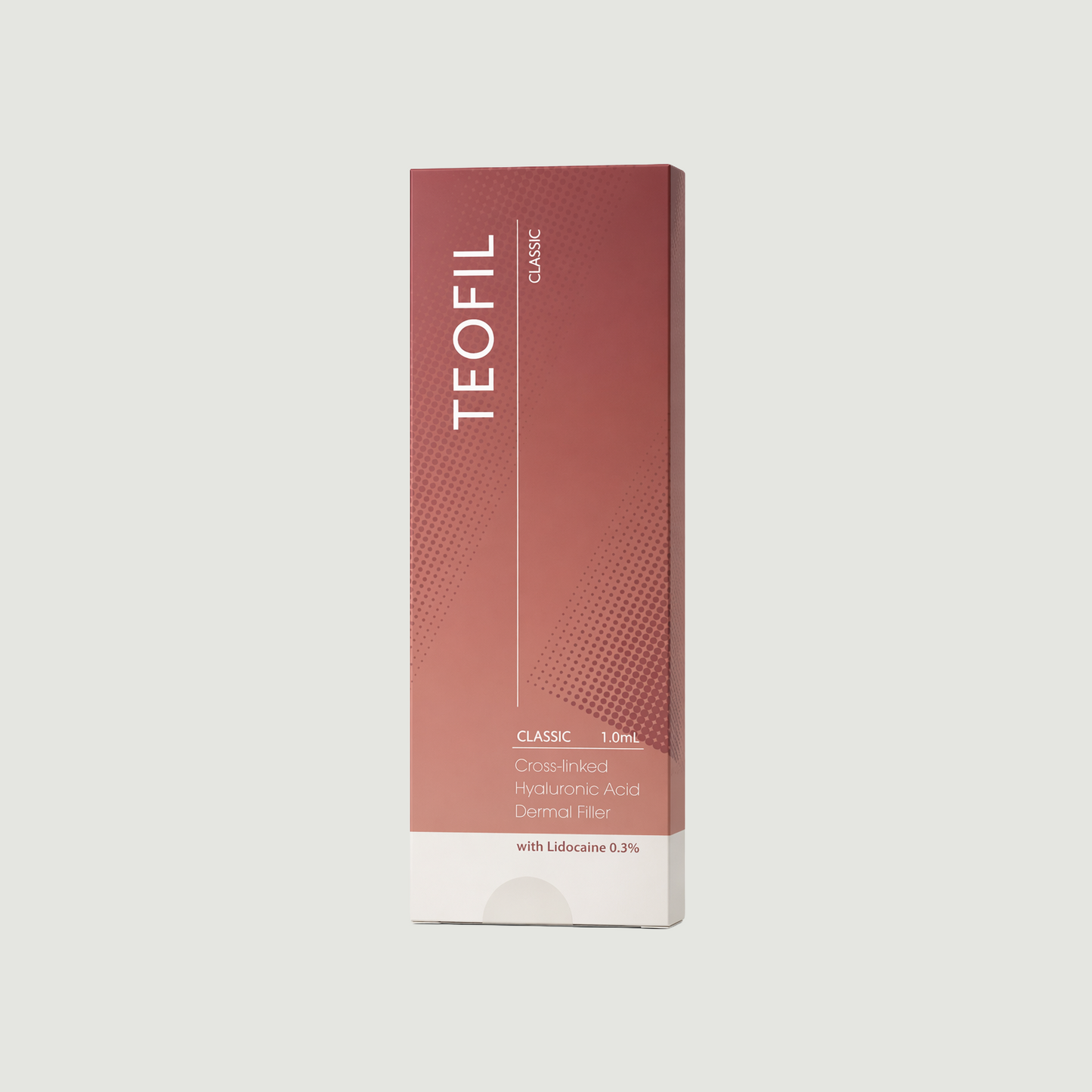 Teofil Classic Hyaluronic Acid Dermal Filler with Lidocaine (1ml)