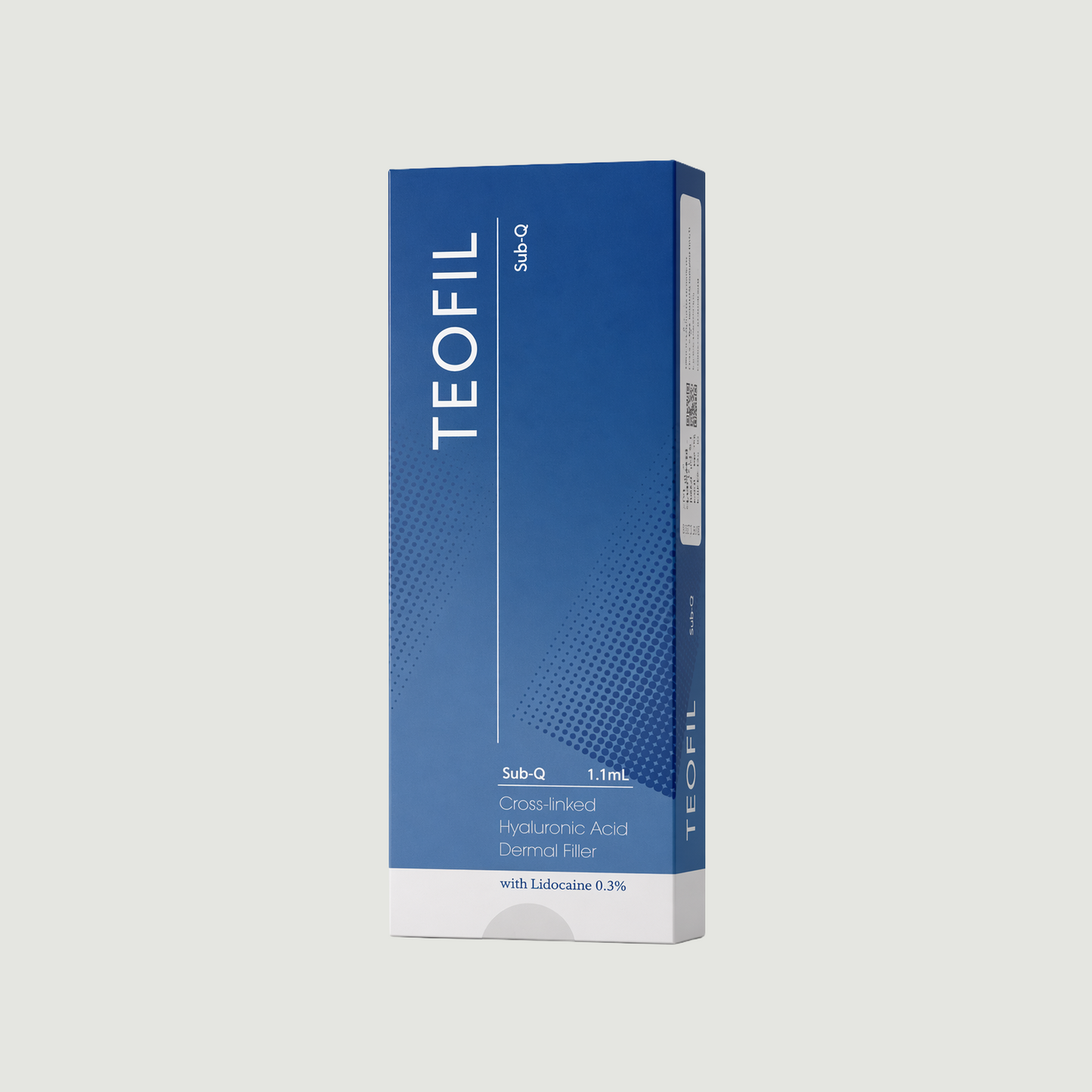 Teofil Sub-Q Hyaluronic Acid Dermal Filler with Lidocaine (1.1ml)