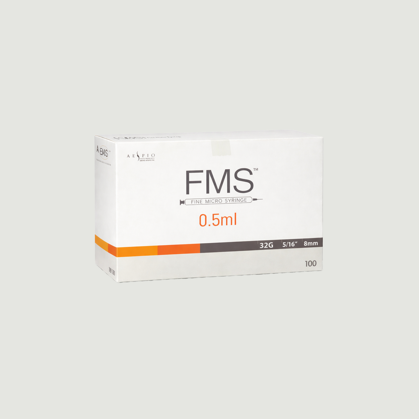 FMS 0.5ml Sterile Syringes