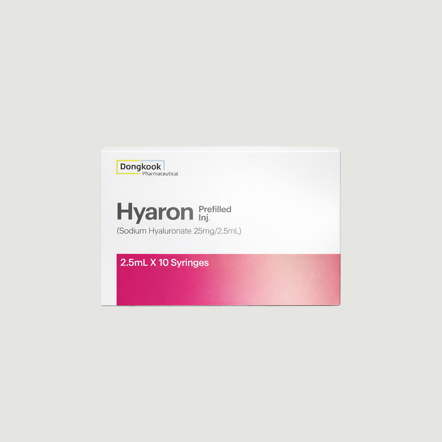 Hyaron Skin Booster (Sodium Hyaluronate 25mg/2.5ml)
